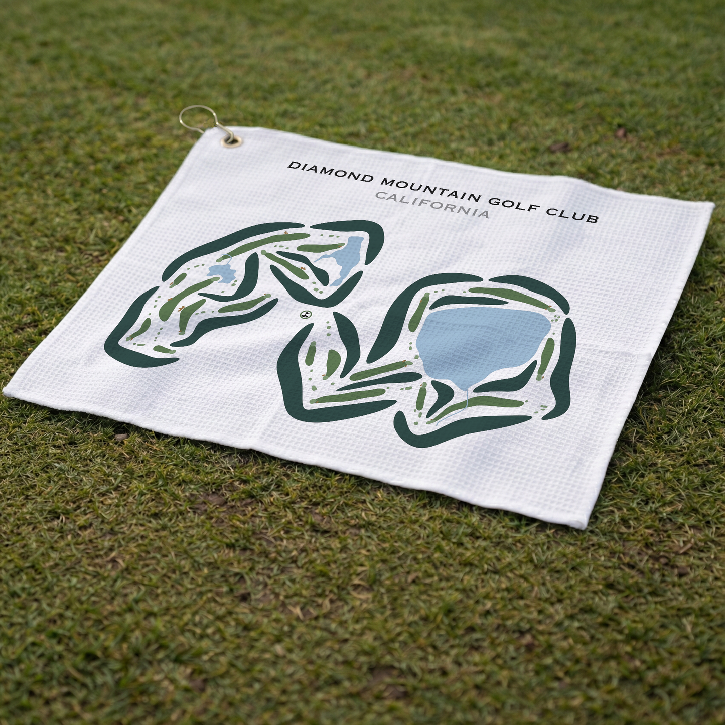 Diamond Mountain Golf Club, California - Printed Golf Courses
