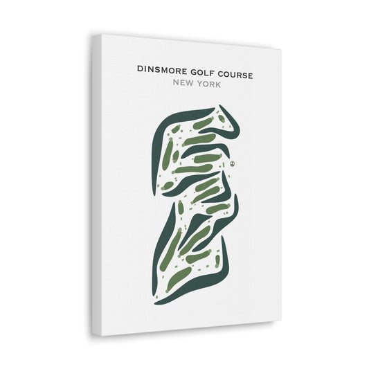 Dinsmore Golf Course, New York - Printed Golf Courses