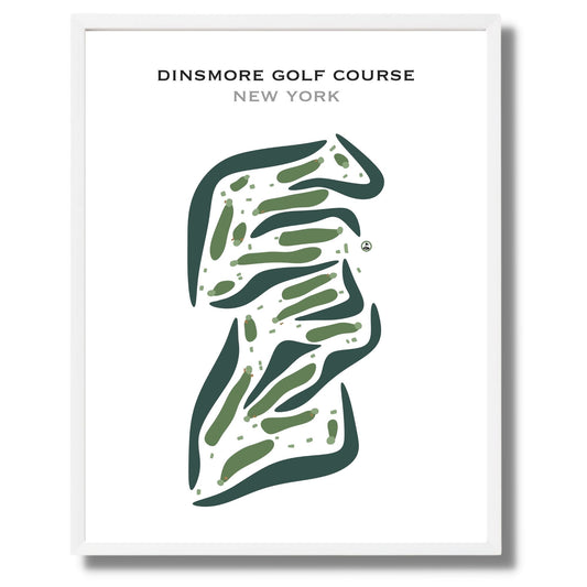 Dinsmore Golf Course, New York - Printed Golf Courses