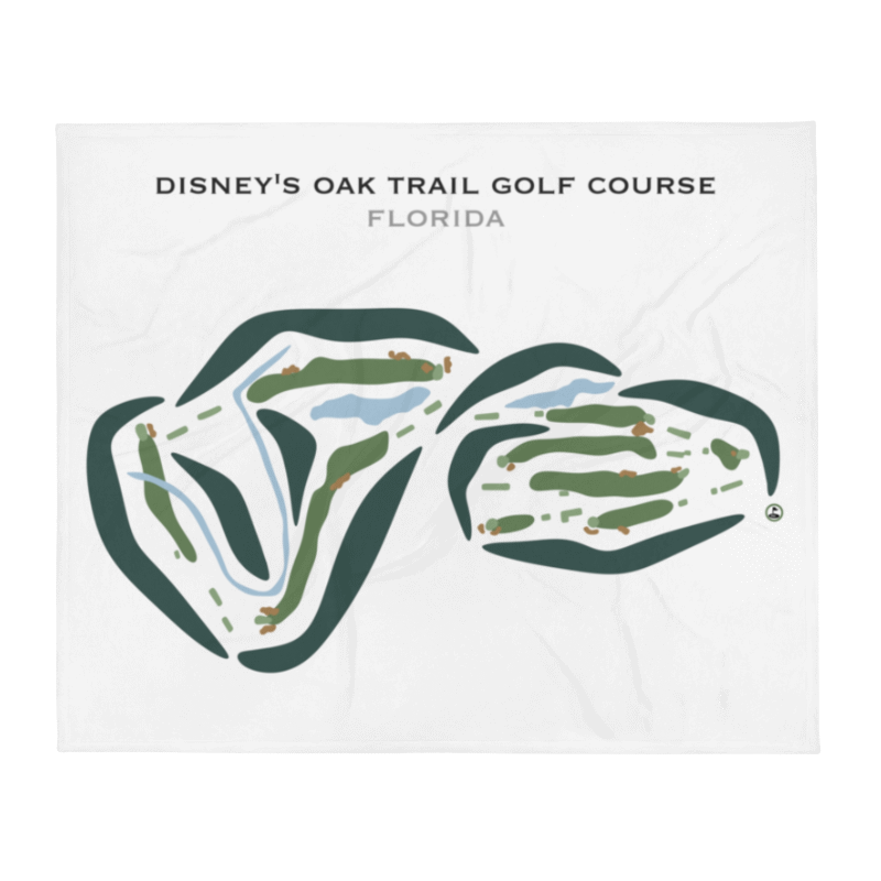 Disney's Oak Trail Golf Course, Florida - Printed Golf Courses