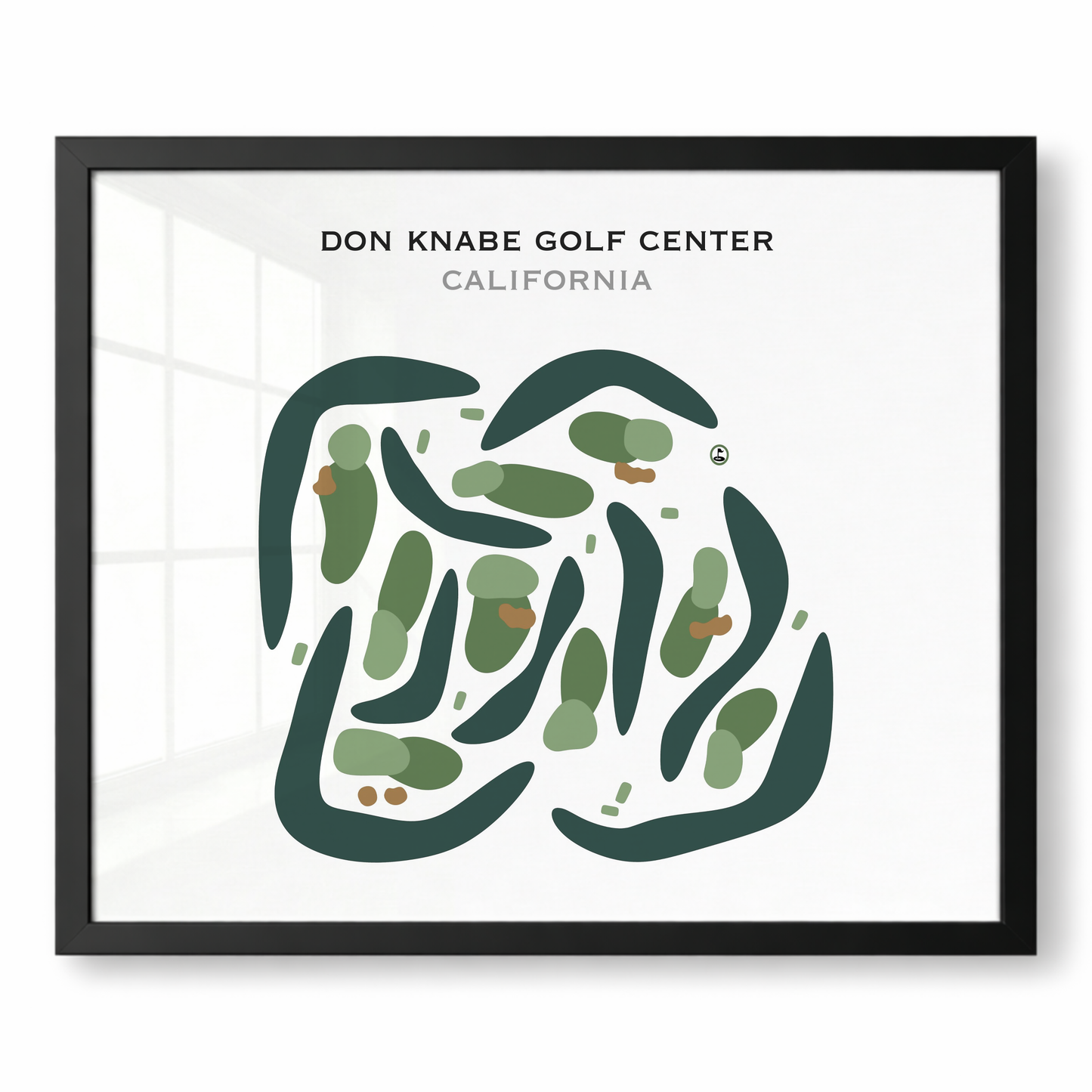 Don Knabe Golf Center, California - Printed Golf Courses