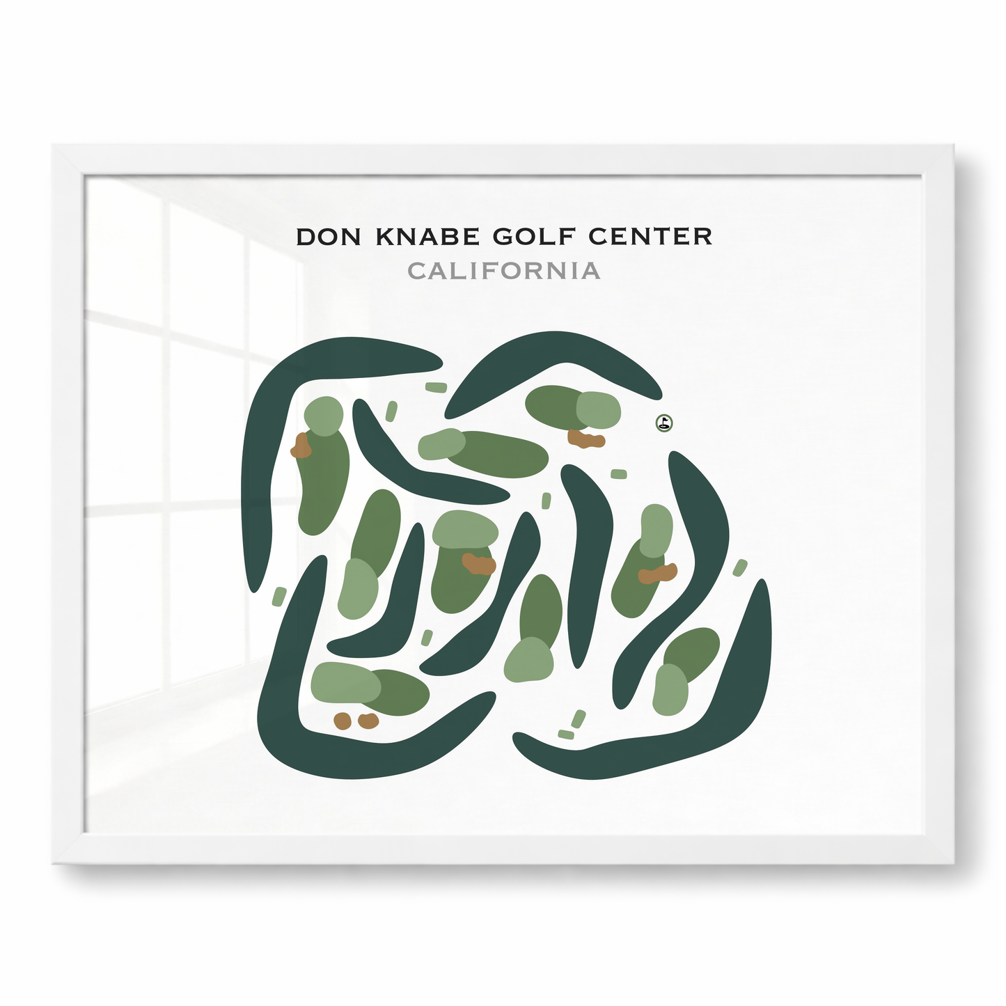 Don Knabe Golf Center, California - Printed Golf Courses