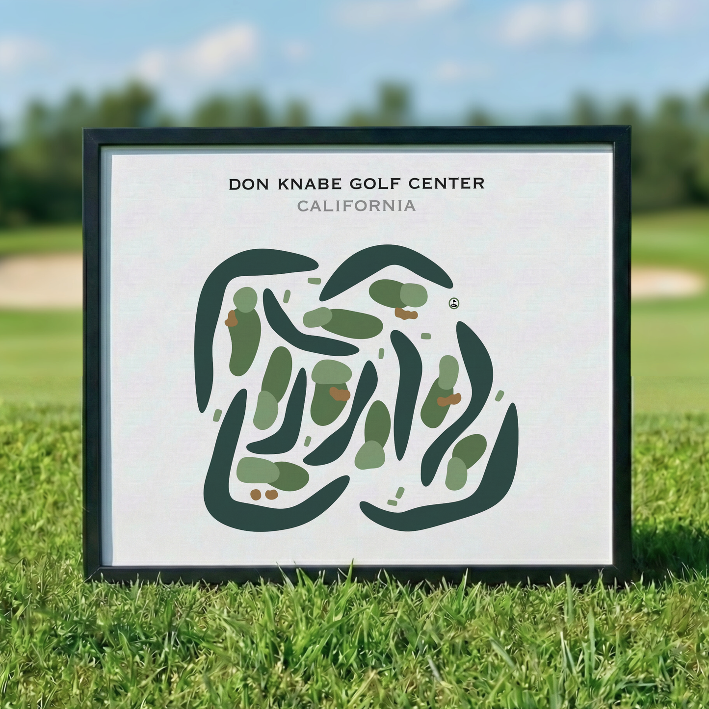 Don Knabe Golf Center, California - Printed Golf Courses
