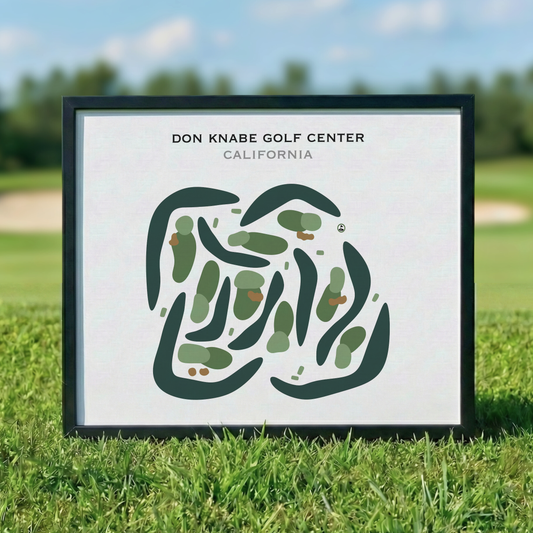 Don Knabe Golf Center, California - Printed Golf Courses
