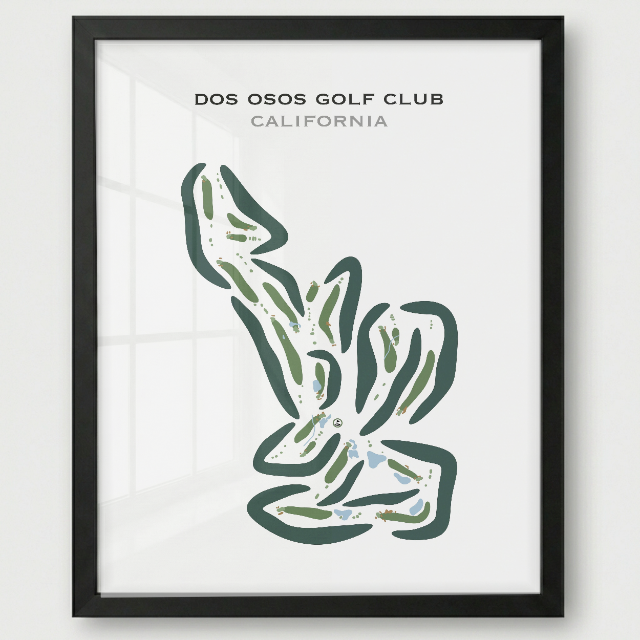 Dos Osos Golf Club, California - Printed Golf Courses