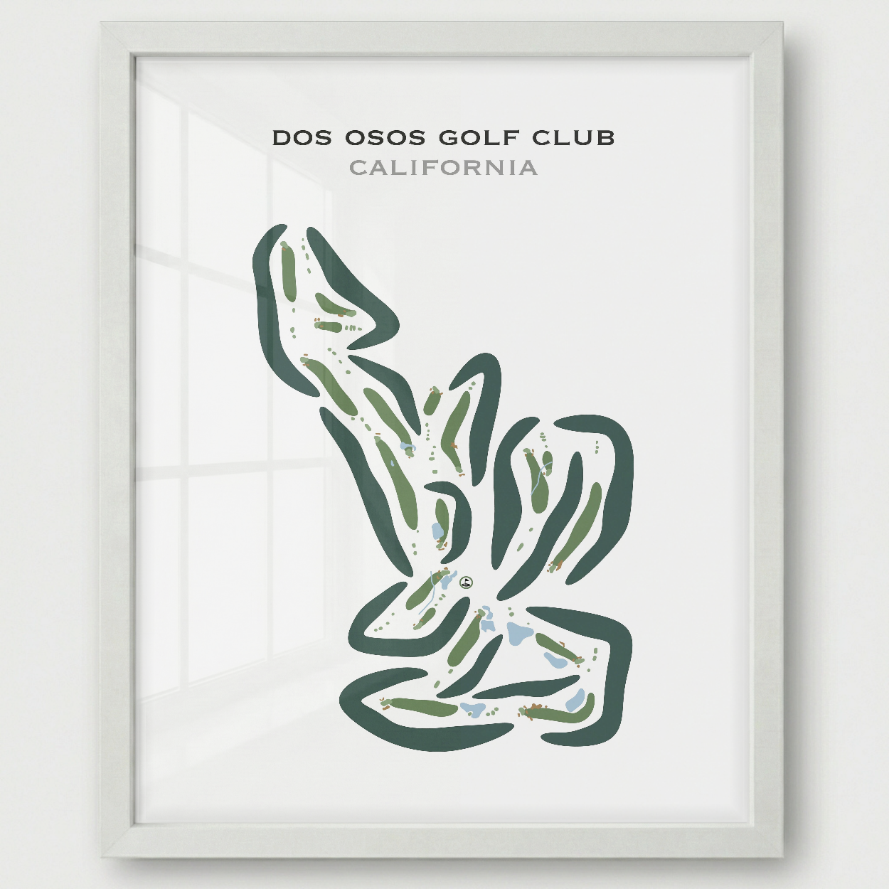 Dos Osos Golf Club, California - Printed Golf Courses