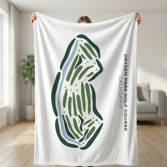 Dryden Park Golf Course, California - Printed Golf Courses