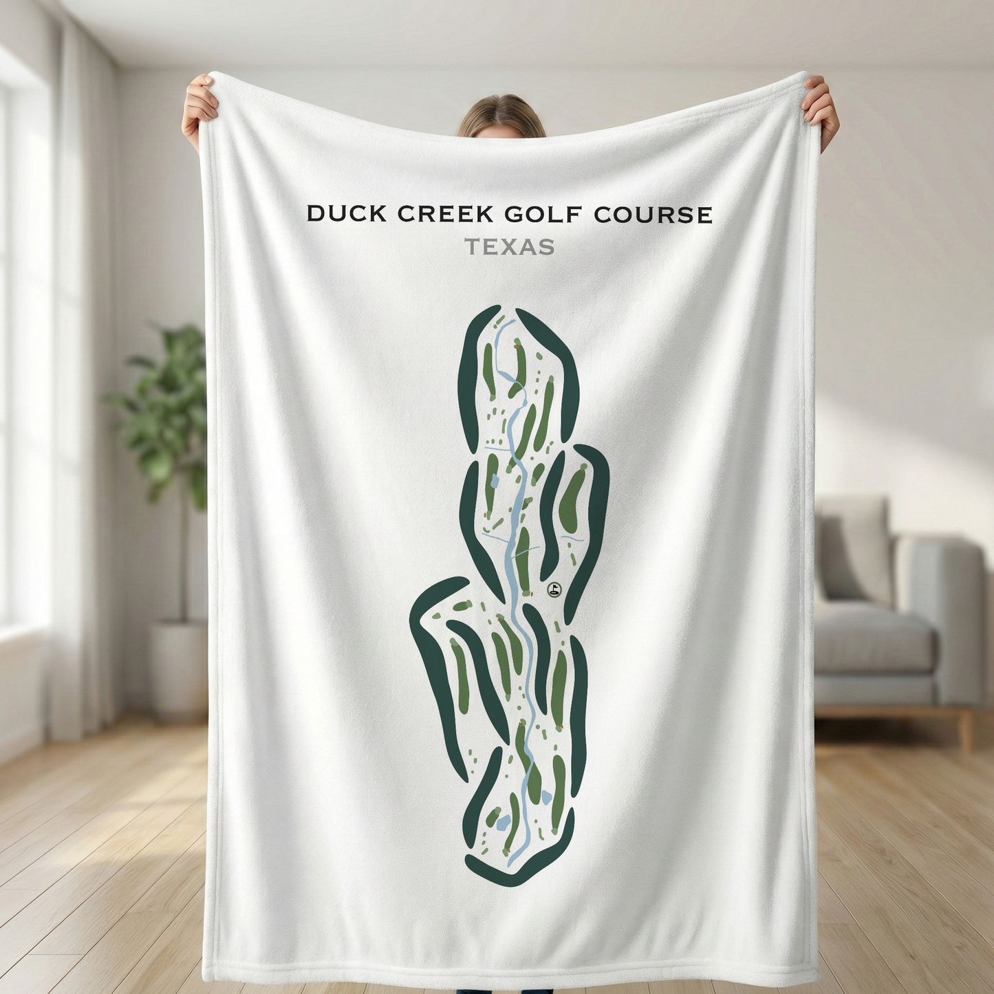 Duck Creek Golf Course, Texas - Printed Golf Courses