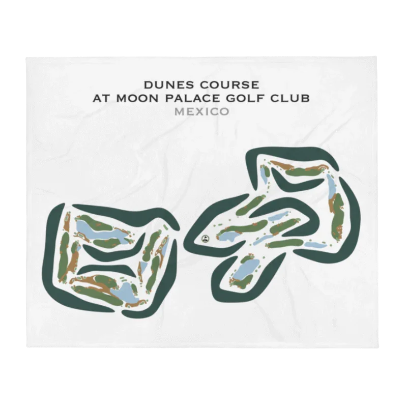 Dunes Course at Moon Palace Golf Club, Mexico - Printed Golf Courses