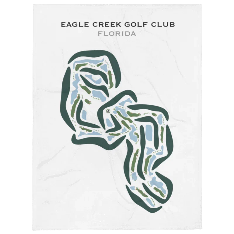 Eagle Creek Golf Club, Orlando, Florida - Printed Golf Courses