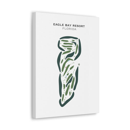 Eagle Bay Resort, Minnesota - Printed Golf Courses