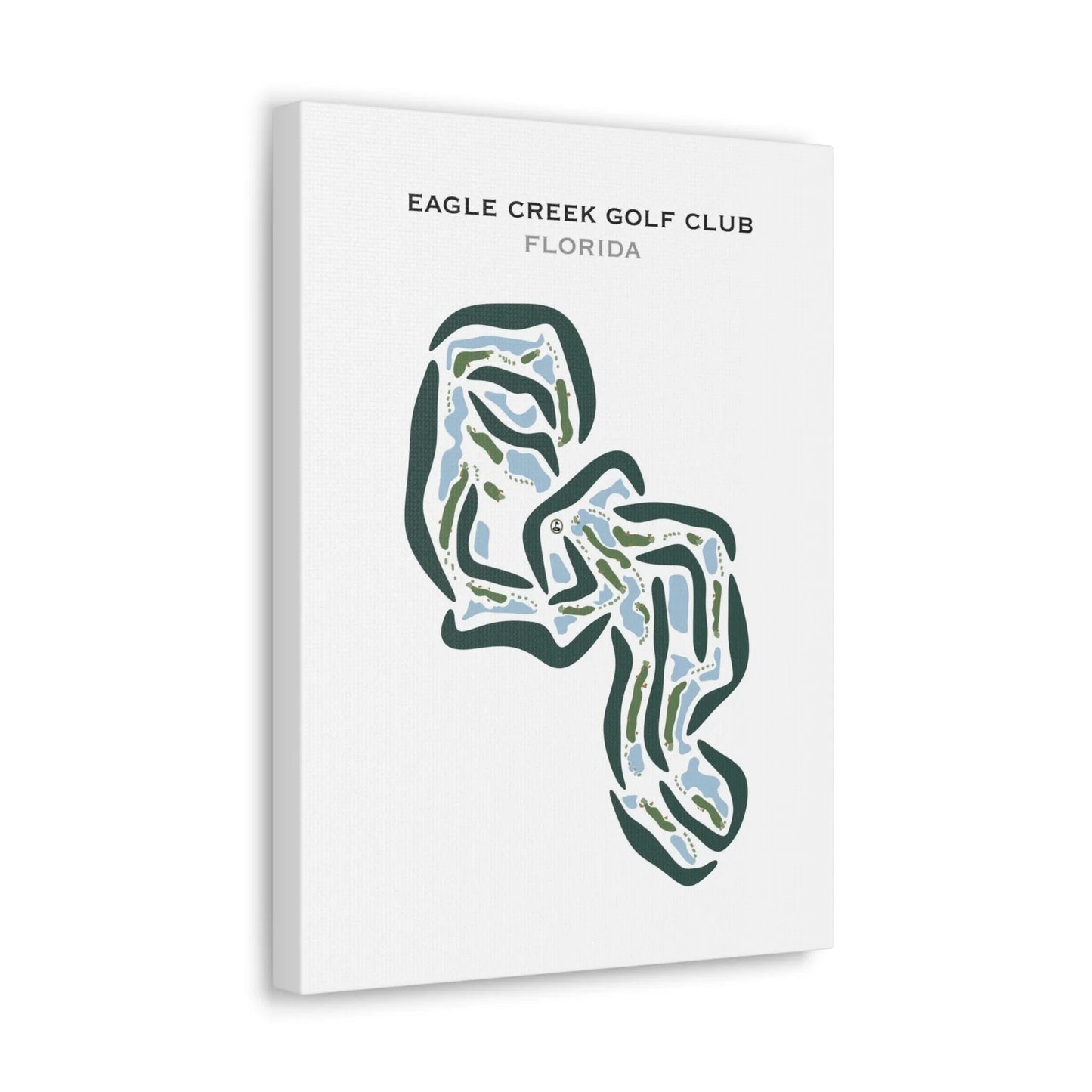 Eagle Creek Golf Club, Florida - Printed Golf Courses
