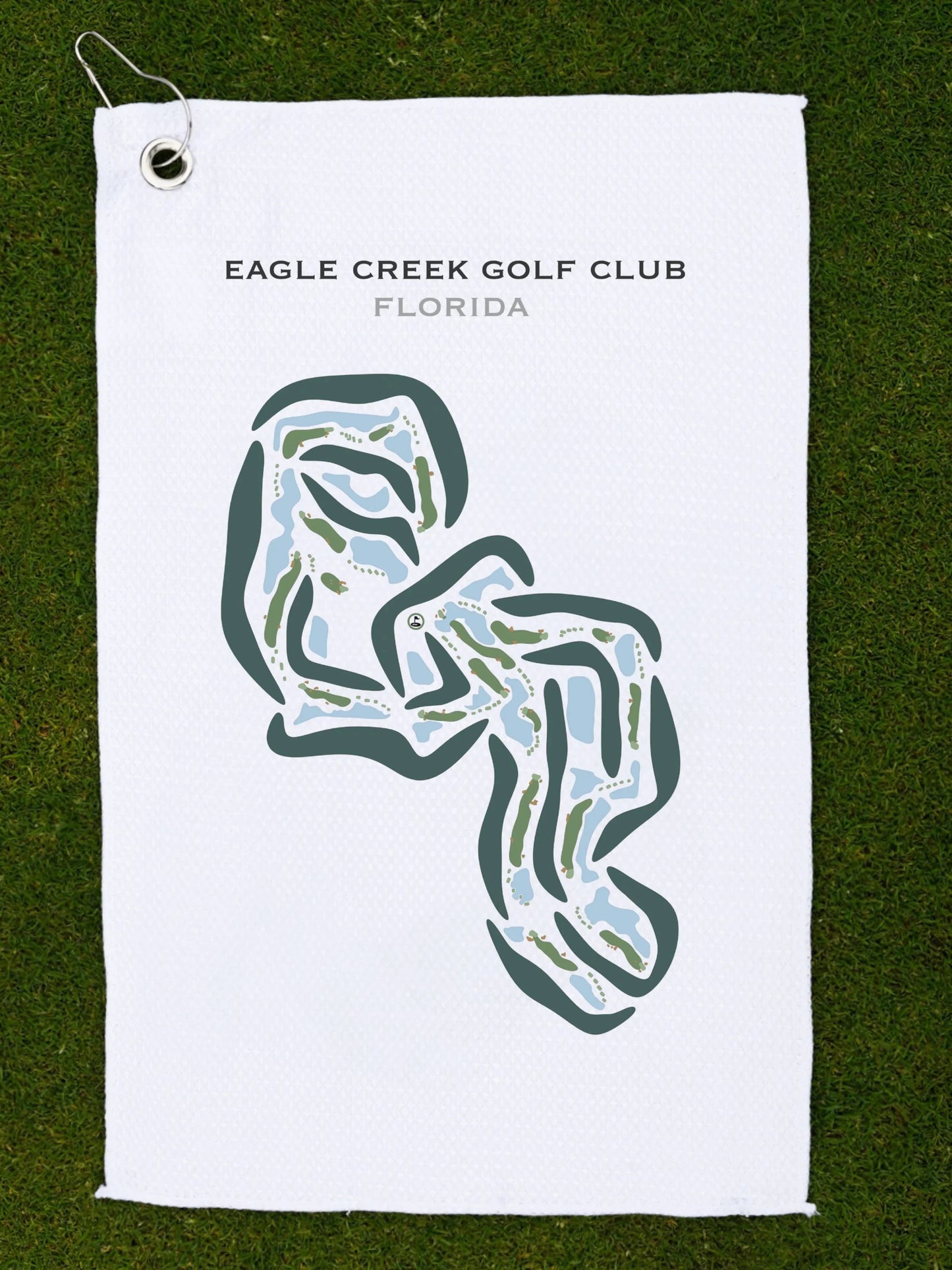 Eagle Creek Golf Club, Florida - Printed Golf Courses