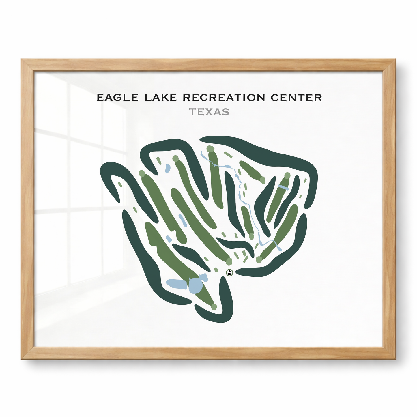 Eagle Lake Recreation Center, Texas - Printed Golf Courses