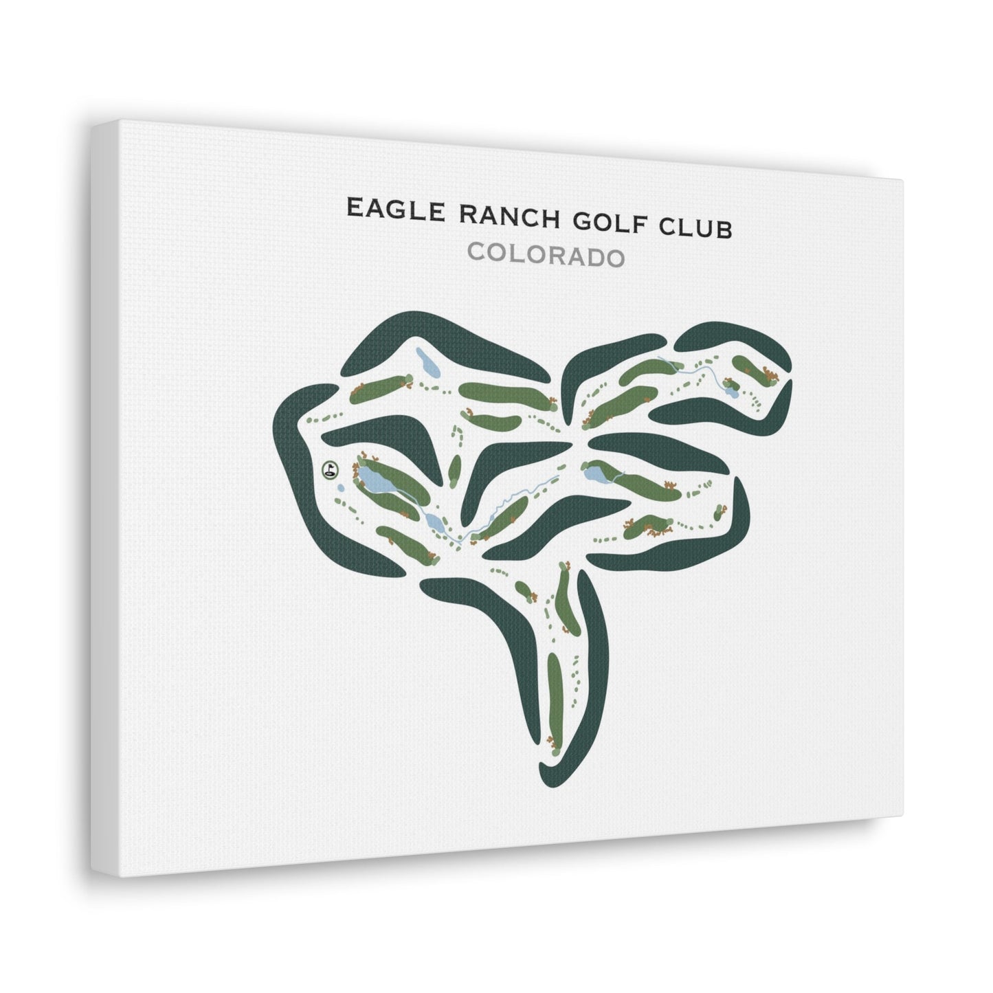 Eagle Ranch Golf Course, Colorado - Printed Golf Courses
