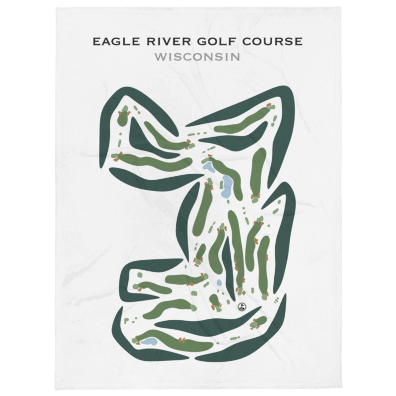 Eagle River Golf Course, Wisconsin - Printed Golf Courses
