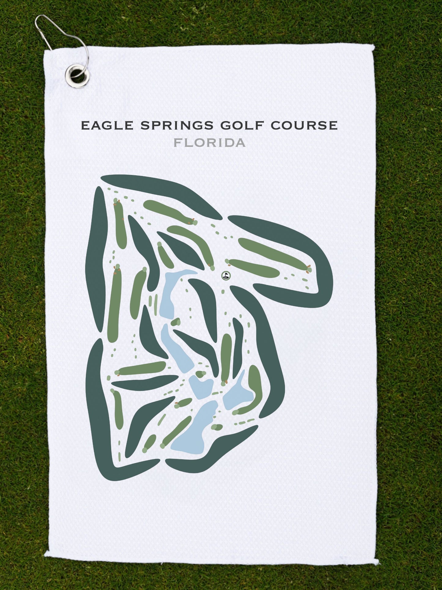 Eagle Springs Golf Course, Florida - Printed Golf Courses