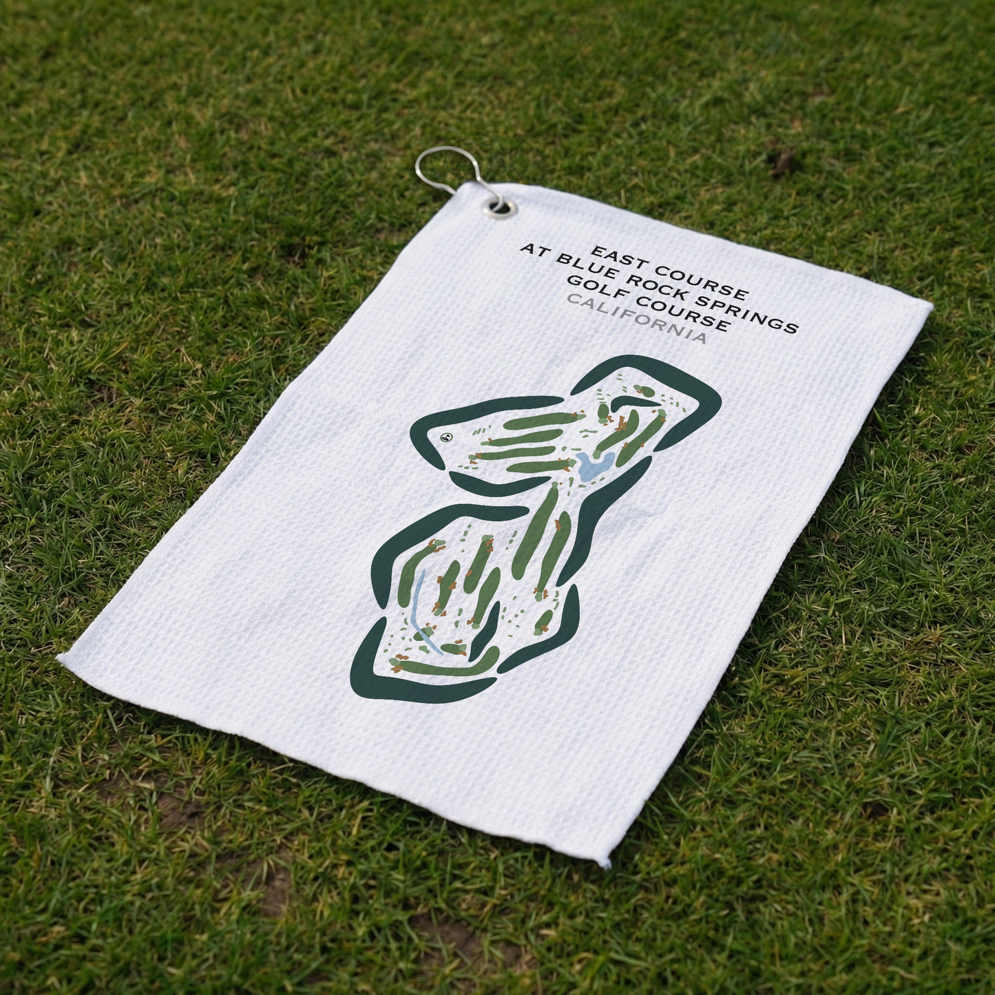 East Course at Blue Rock Springs Golf Course, California - Printed Golf Courses