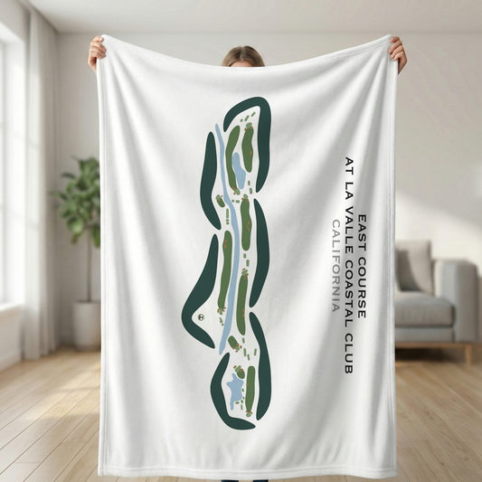 East Course at LaValle Coastal Club, California - Printed Golf Courses