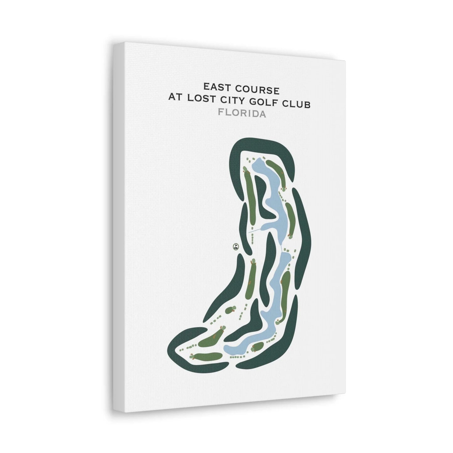 East Course at Lost City Golf Club, Florida - Printed Golf Courses
