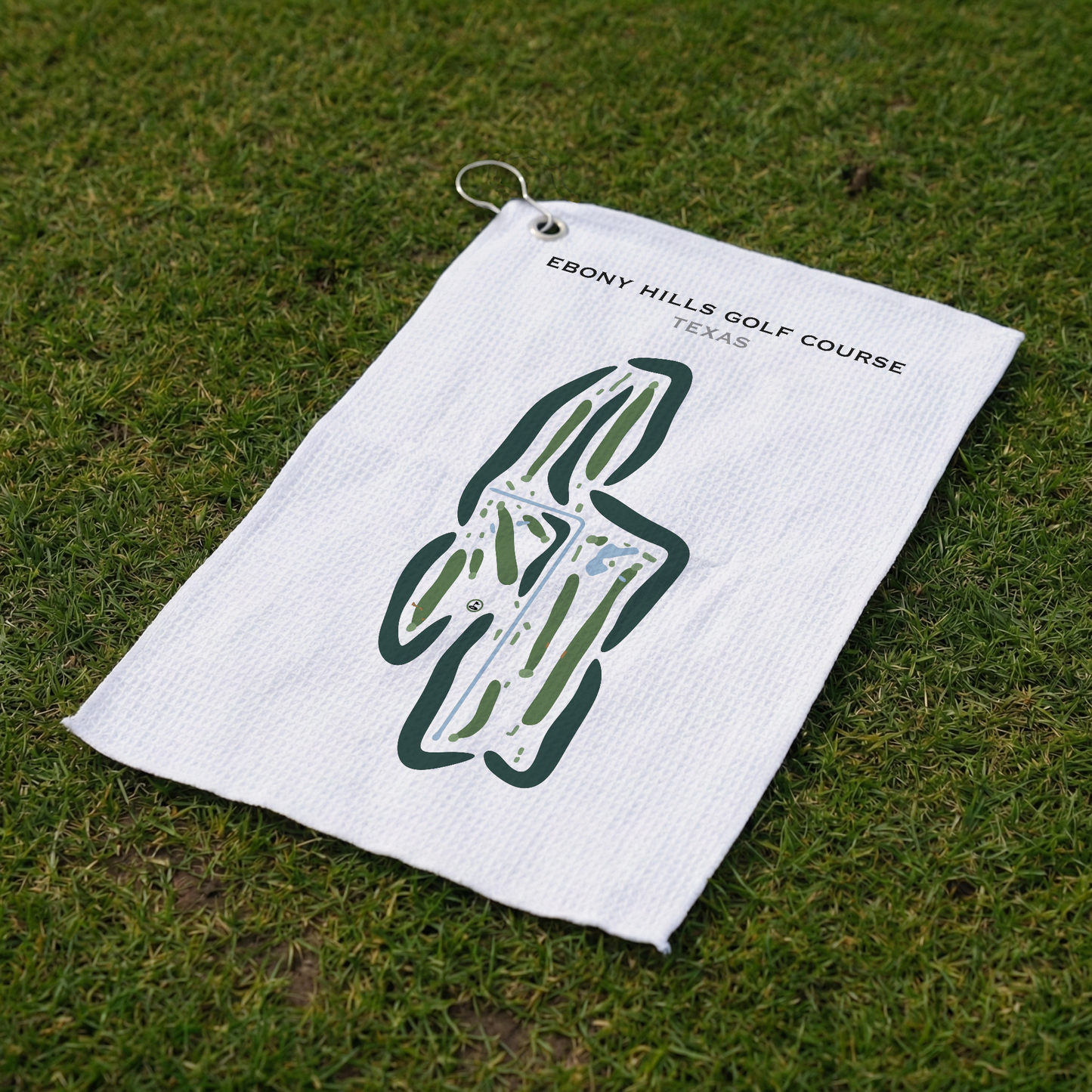 Ebony Hills Golf Course, Texas - Printed Golf Courses