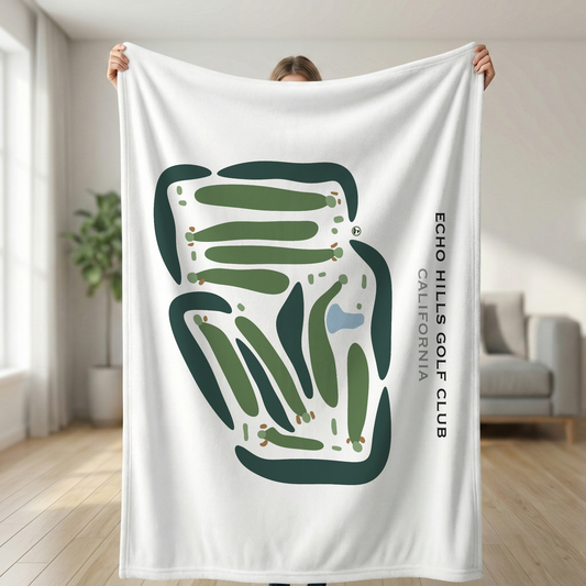 Echo Hills Golf Club, California - Printed Golf Courses