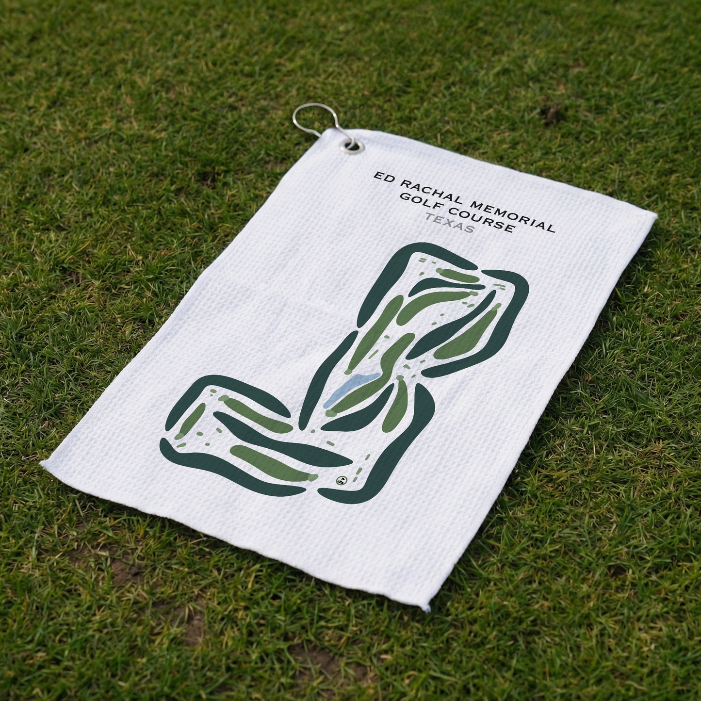 Ed Rachal Memorial Golf Course, Texas - Printed Golf Courses