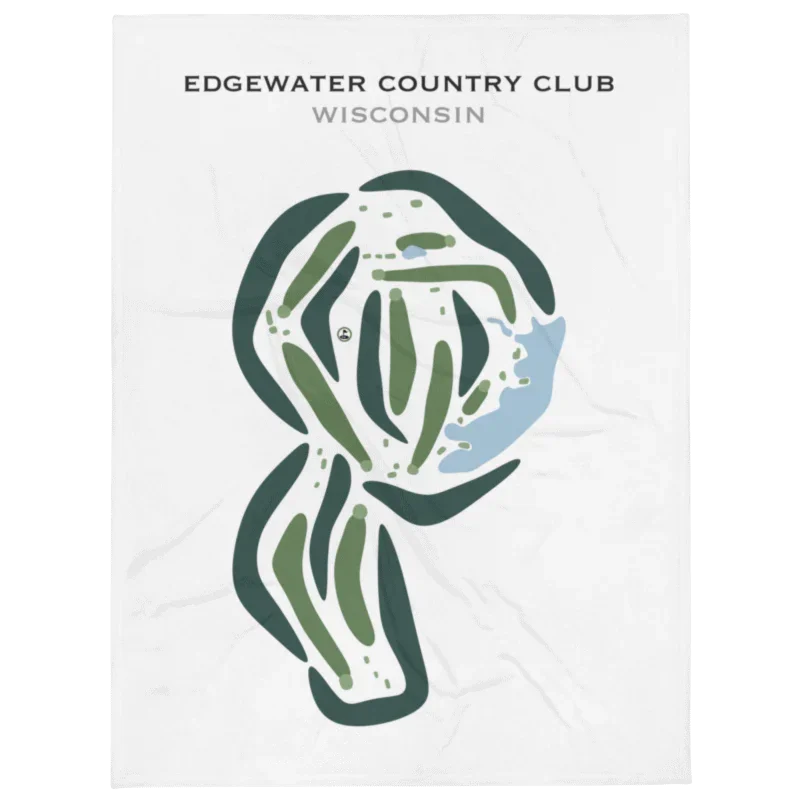 Edgewater Country Club, Wisconsin - Printed Golf Courses