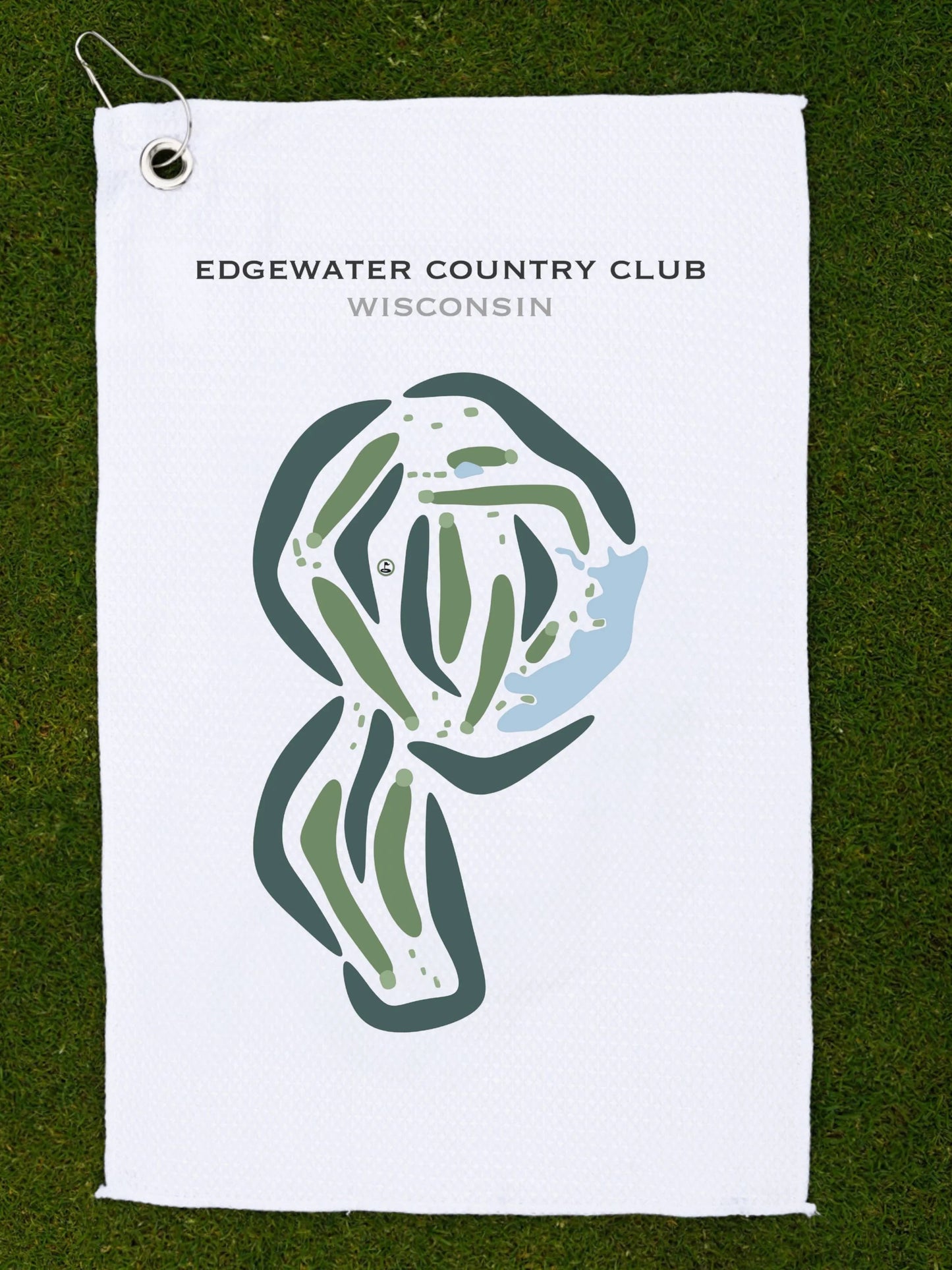 Edgewater Country Club, Wisconsin - Printed Golf Courses