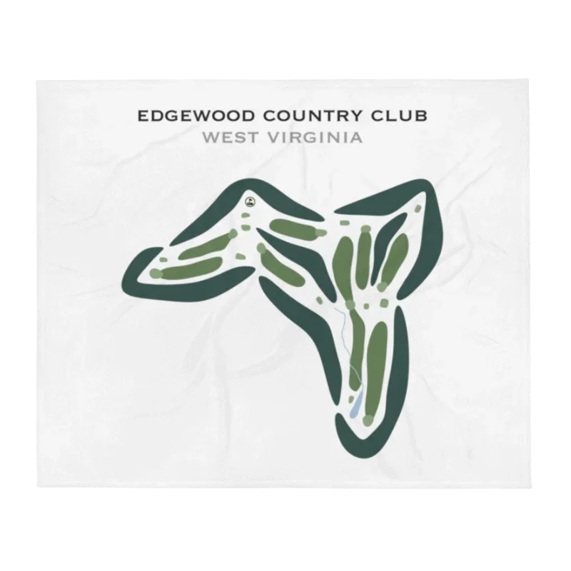 Edgewood Country Club, West Virginia - Printed Golf Courses