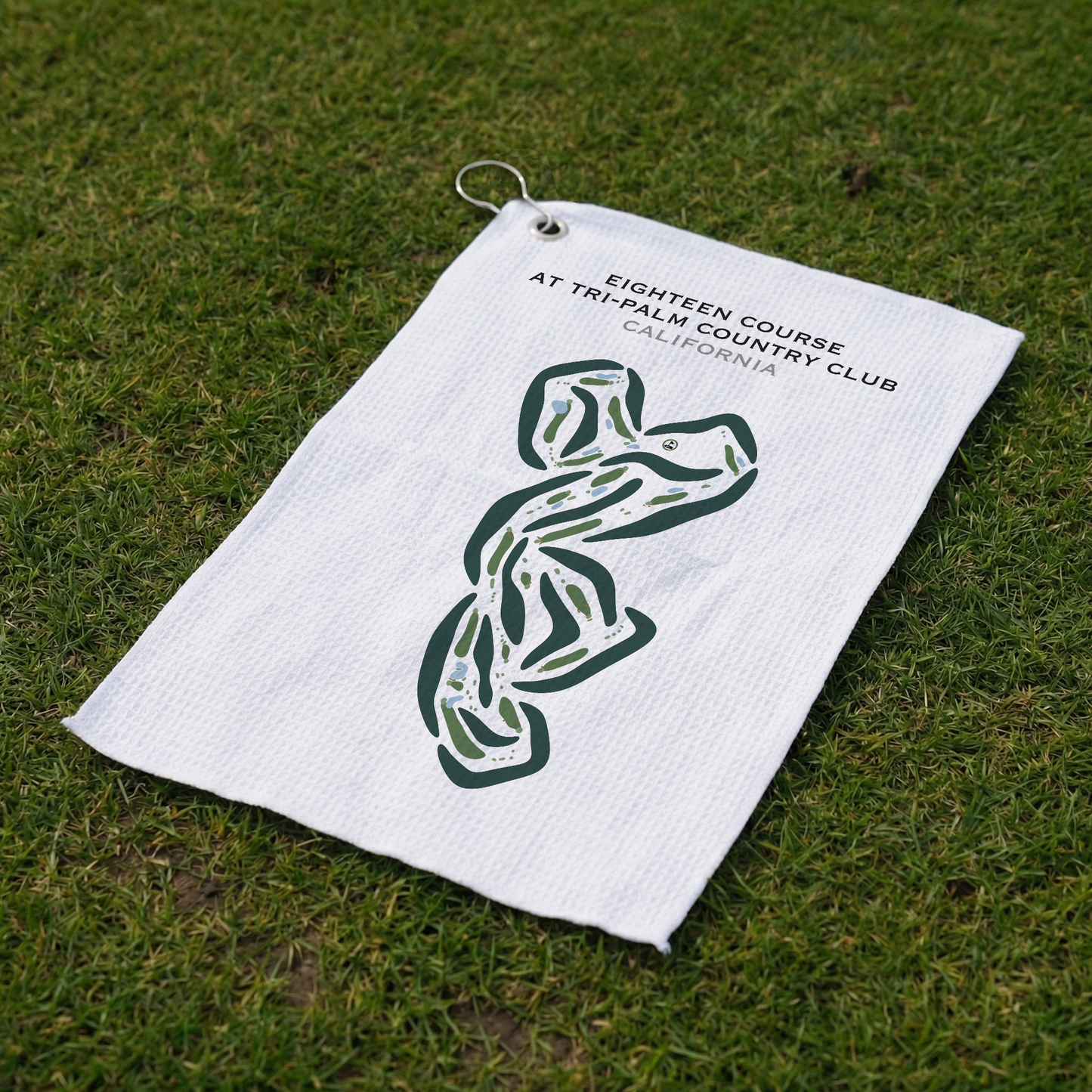 Eighteen at Tri-Palm Country Club, California - Printed Golf Courses