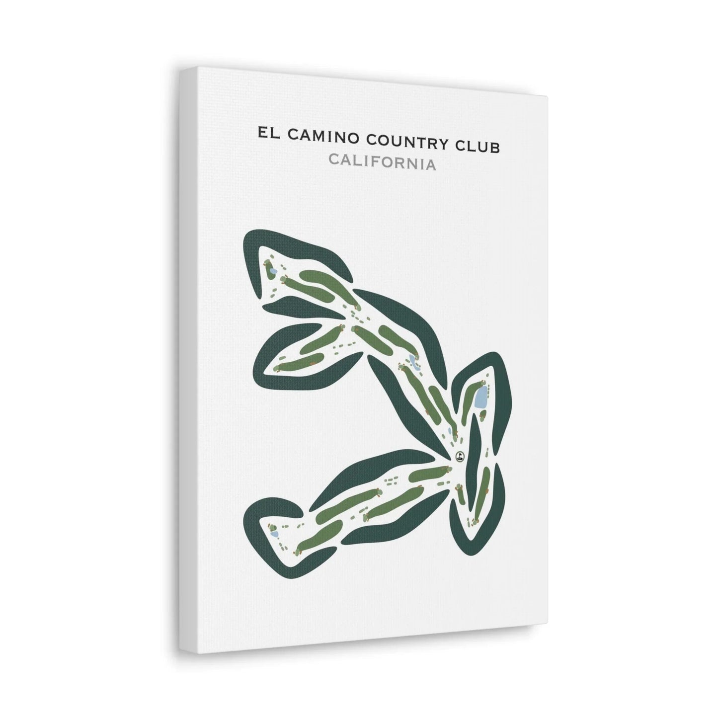 El Camino Country Club, California - Printed Golf Courses