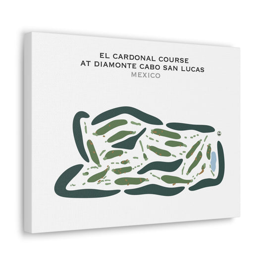 El Cardonal Course at Diamante Cabo San Lucas, Mexico - Printed Golf Courses