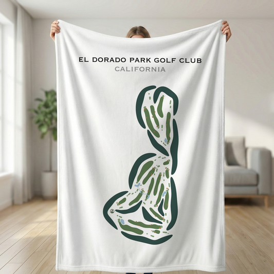 El Dorado Park Golf Club, California - Printed Golf Courses