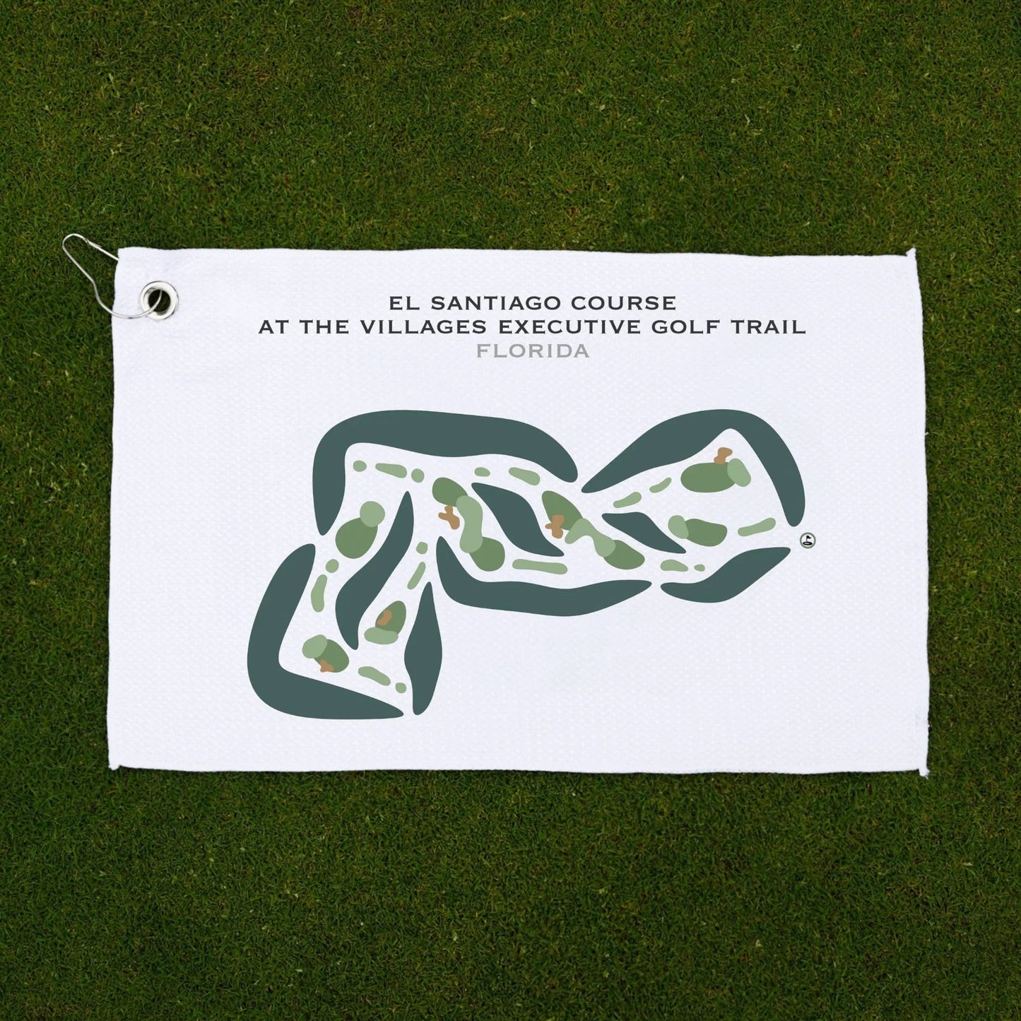 El Santiago Course at The Villages Executive Golf Trail, Florida - Printed Golf Courses