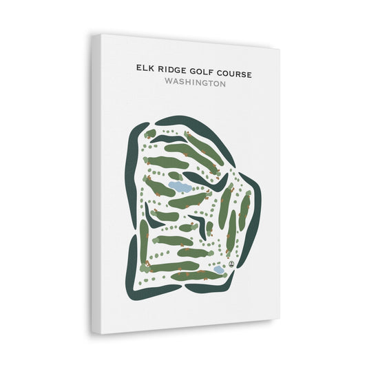 Elk Ridge Golf Course, Washington - Printed Golf Courses
