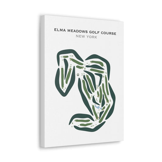 Elma Meadows Golf Course, New York - Printed Golf Courses
