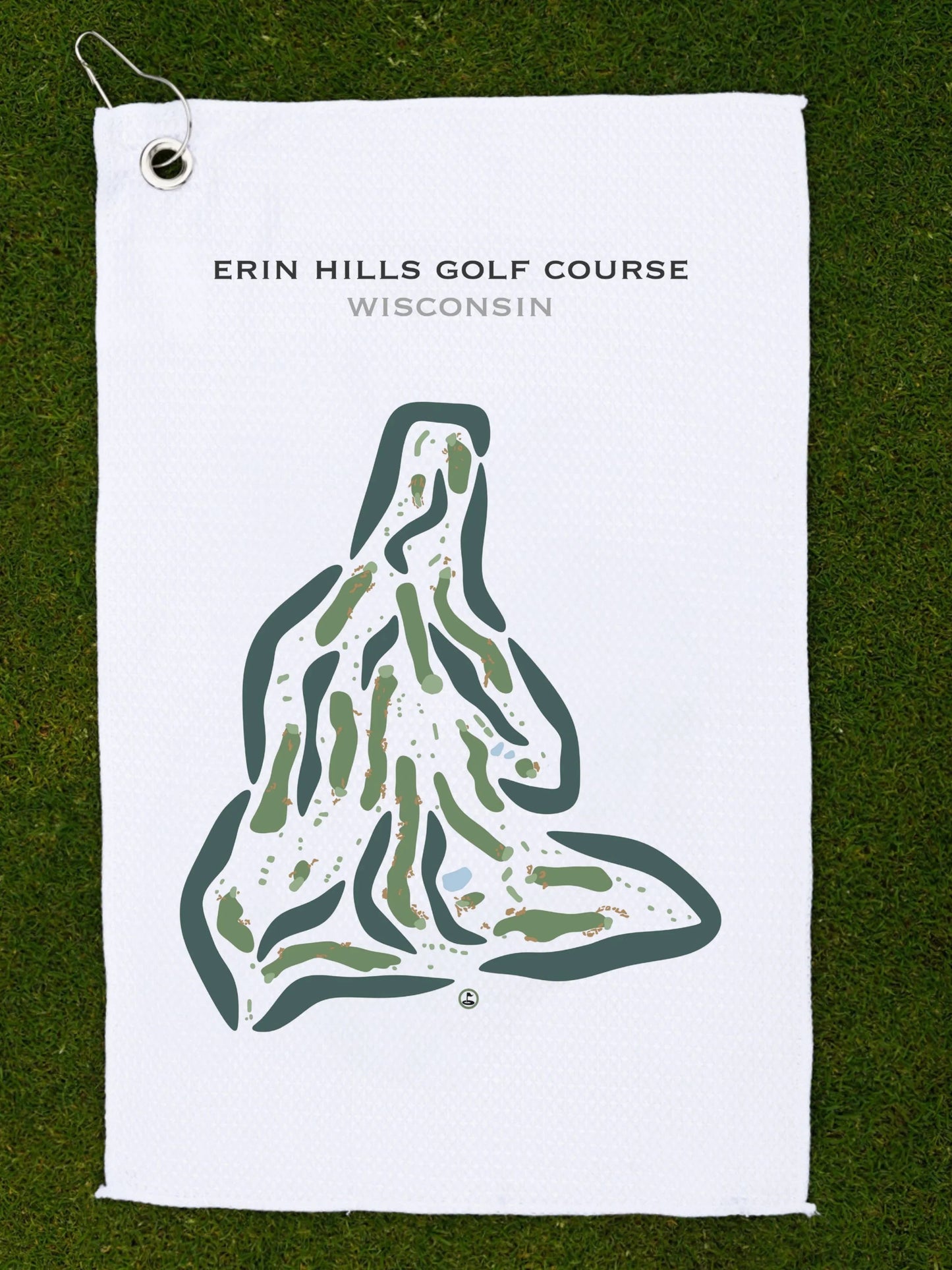 Erin Hills Golf Course, Wisconsin (Portrait) - Printed Golf Courses