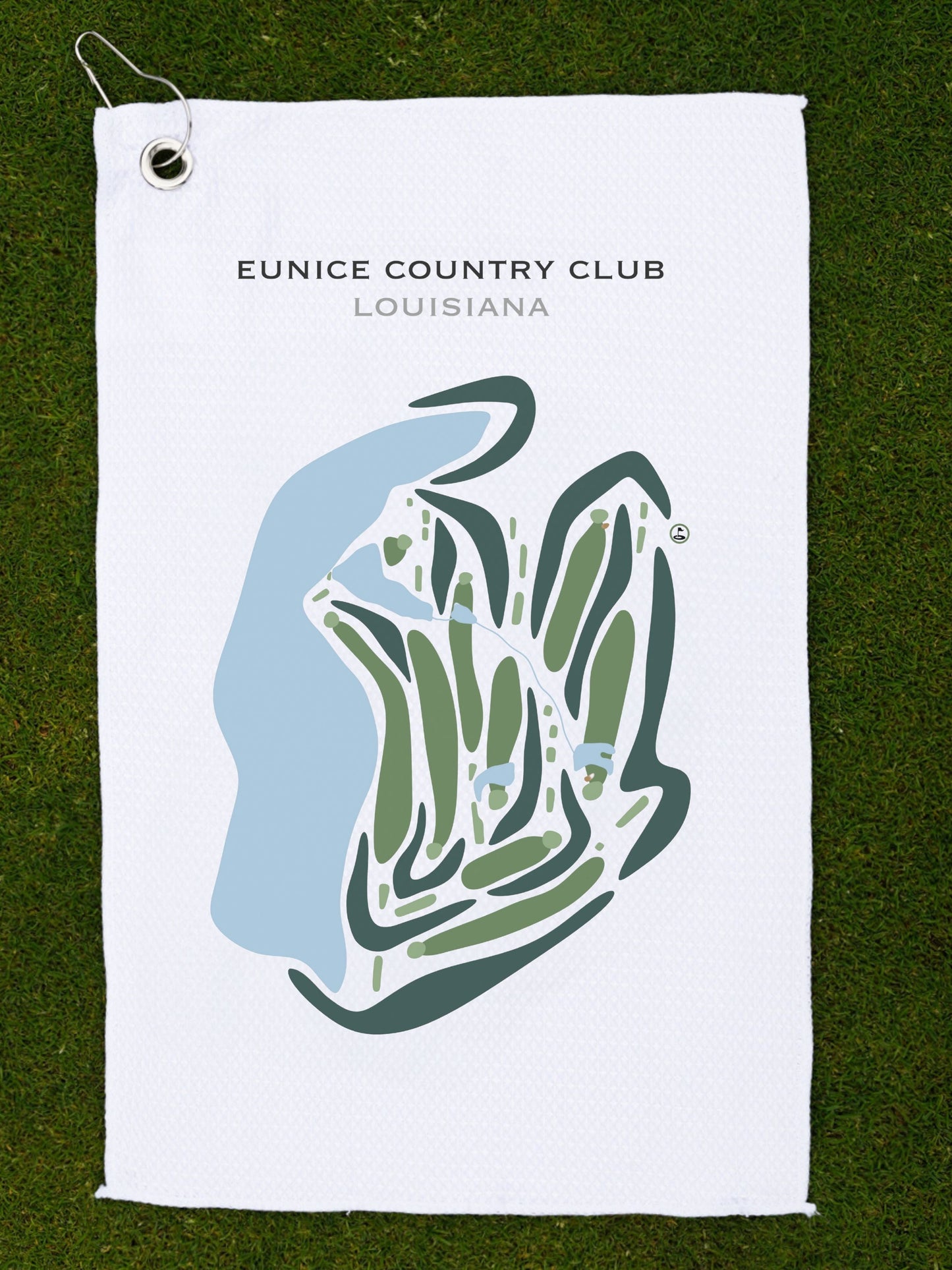 Eunice Country Club, Louisiana - Printed Golf Courses