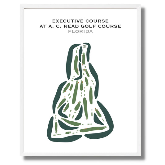 Executive Course at A. C. Read Golf Course, Florida - Printed Golf Courses