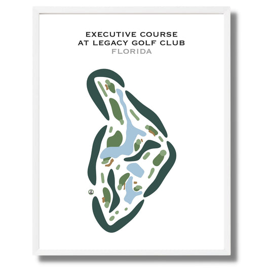 Executive Course at Legacy Golf Club, Florida - Printed Golf Courses