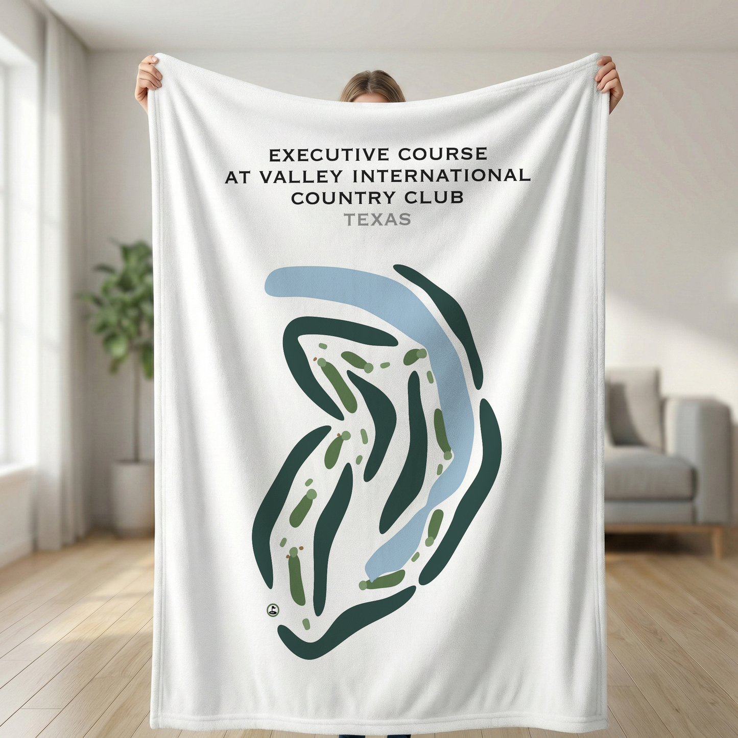 Executive at Valley International Country Club, Texas - Printed Golf Courses
