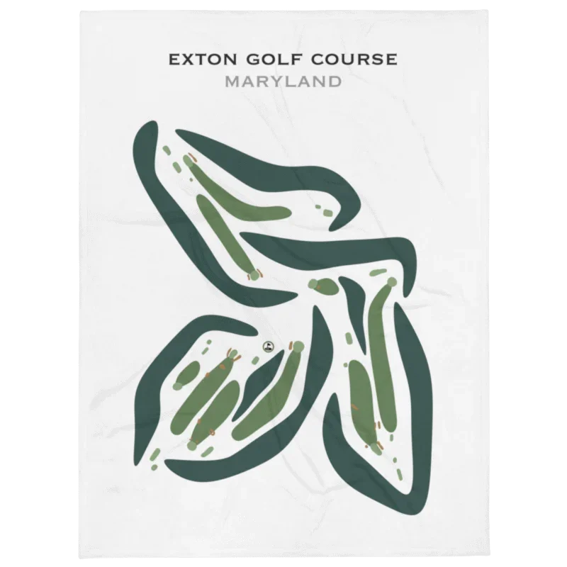 Exton Golf Course, Maryland - Printed Golf Courses