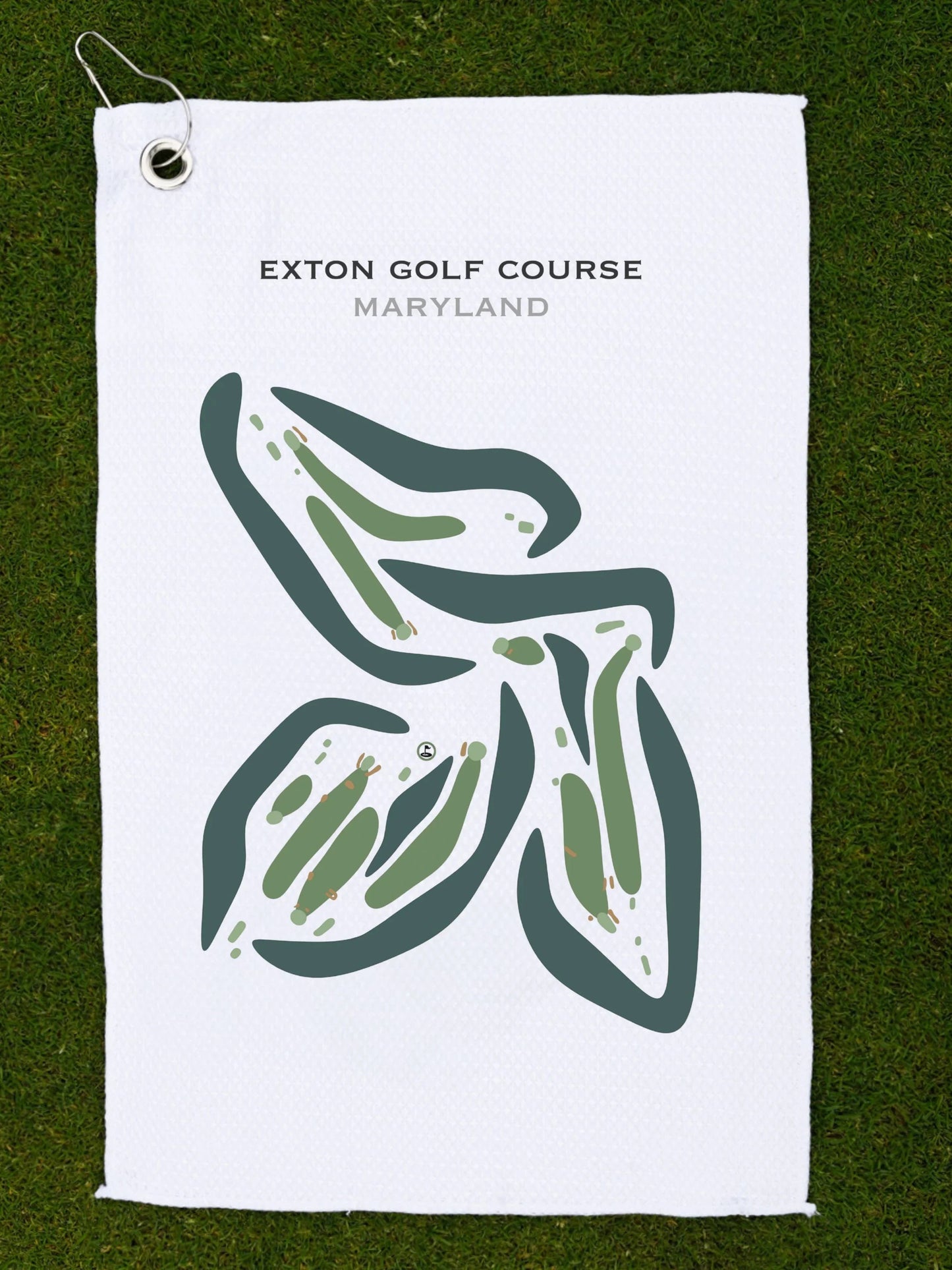 Exton Golf Course, Maryland - Printed Golf Courses