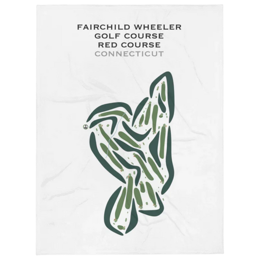Fairchild Wheeler Golf Course - Red Course, Connecticut - Printed Golf Courses