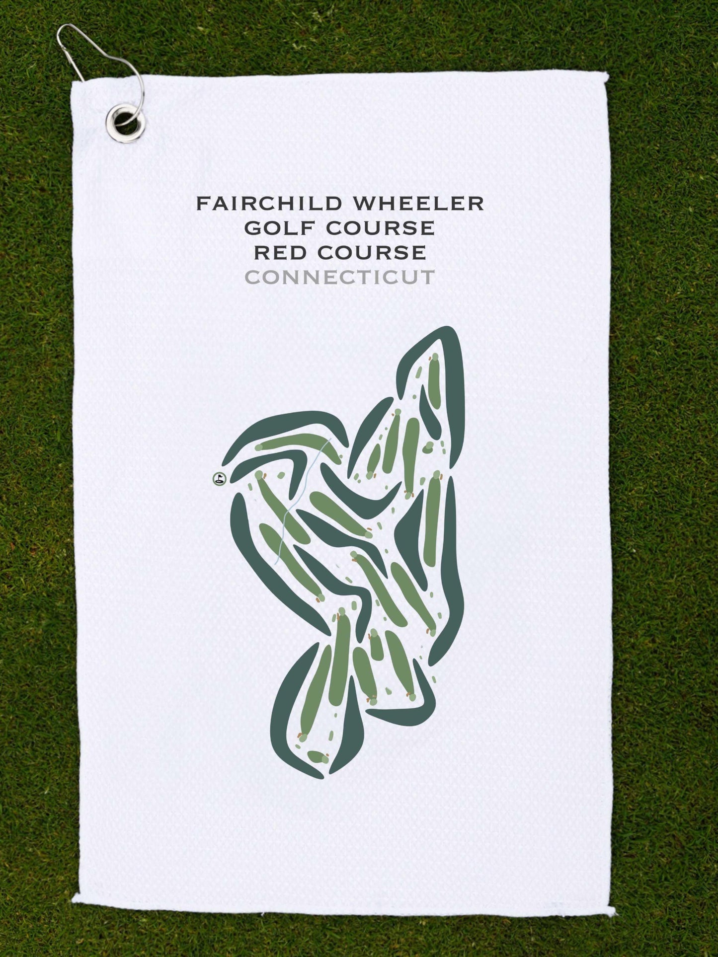 Fairchild Wheeler Golf Course - Red Course, Connecticut - Printed Golf Courses