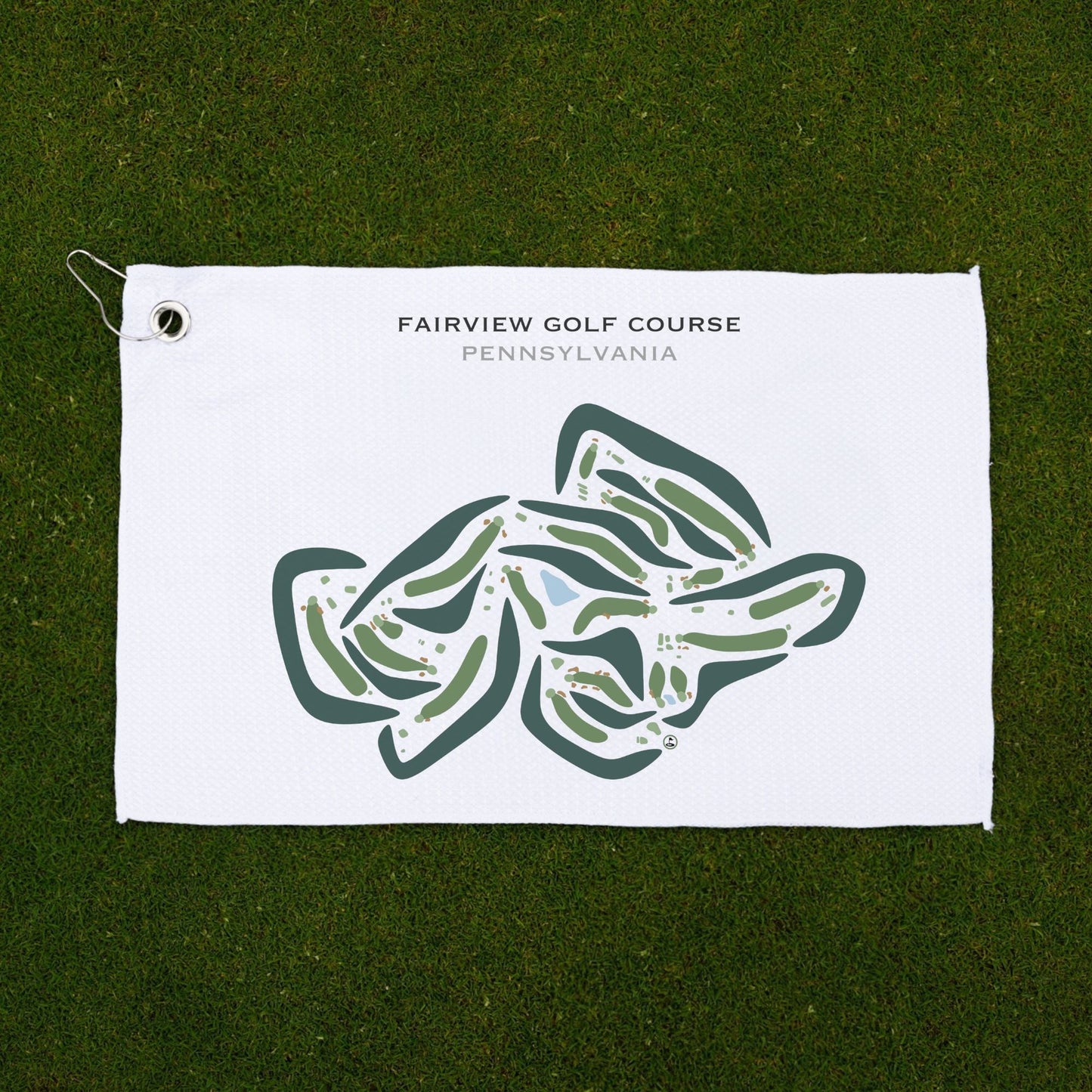 Fairview Golf Course, Pennsylvania - Printed Golf Courses
