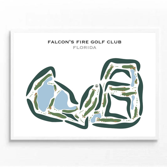 Falcon’s Fire Golf Club, Florida - Printed Golf Courses