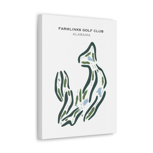 FarmLinks at Pursell Farms, Alabama - Printed Golf Course