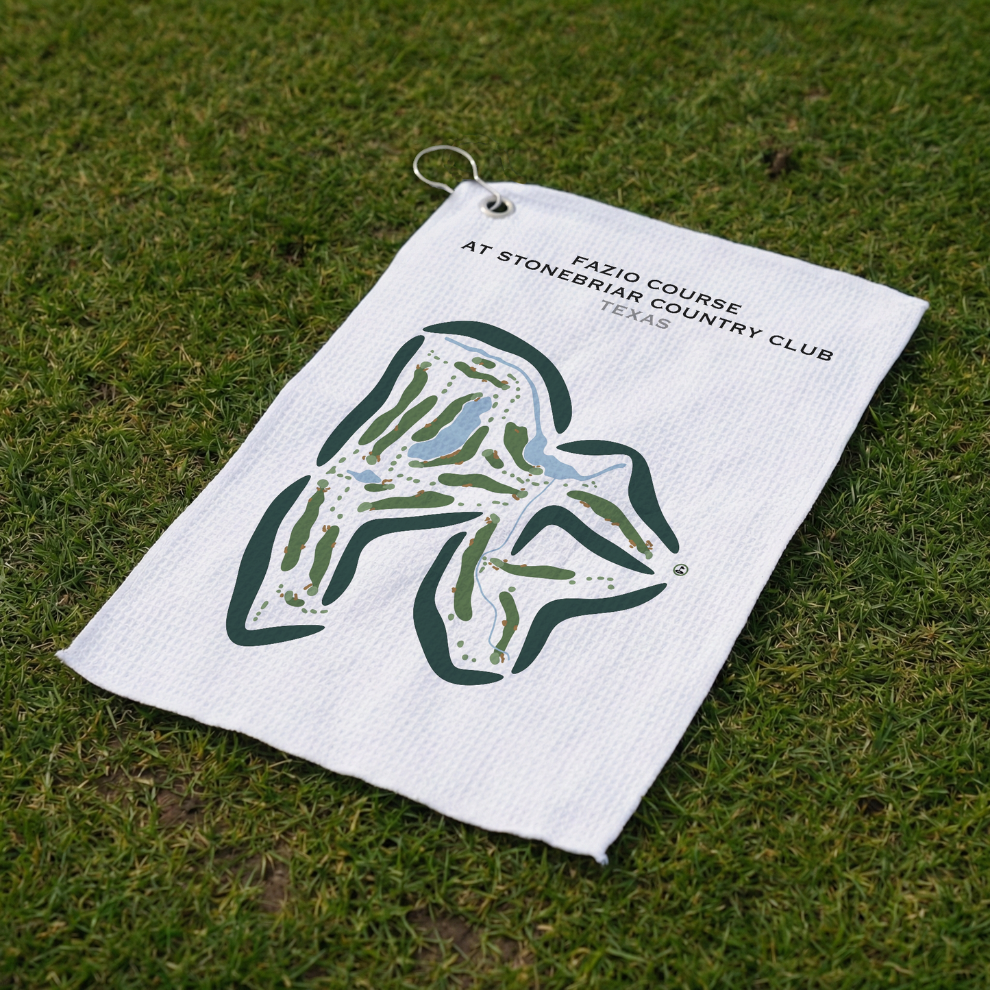 Fazio Course at Stonebriar Country Club, Texas - Printed Golf Courses